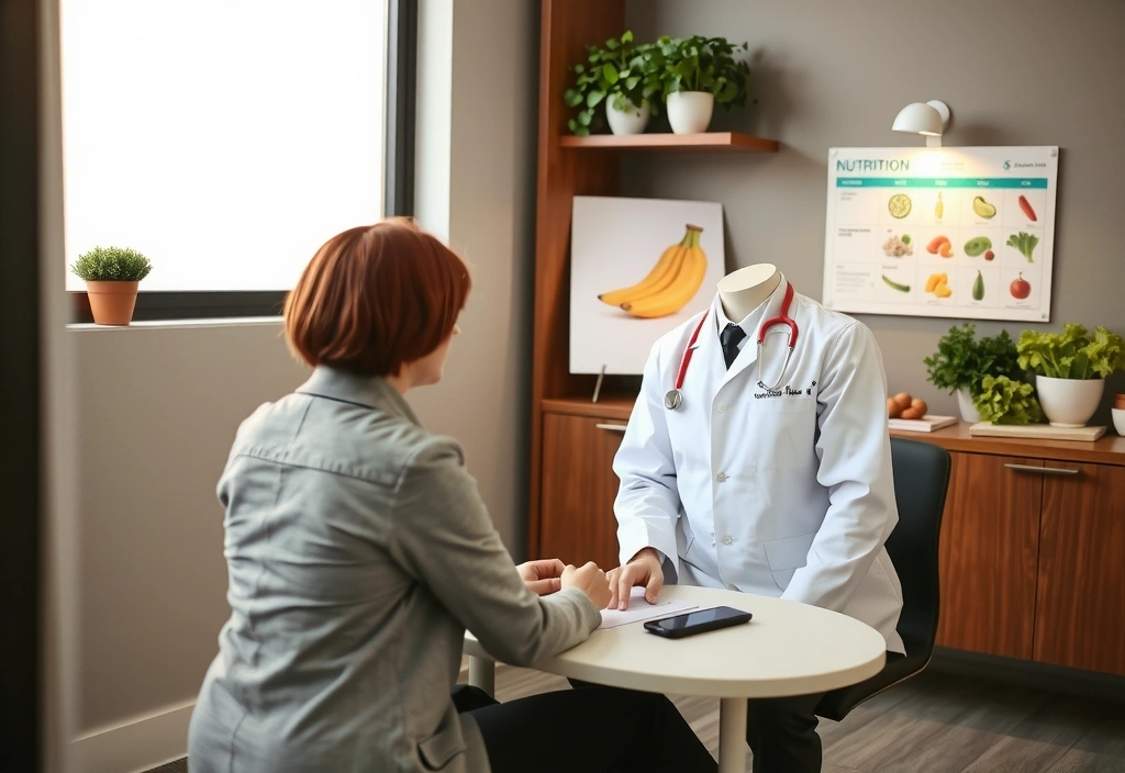 Professional nutritionist consultation